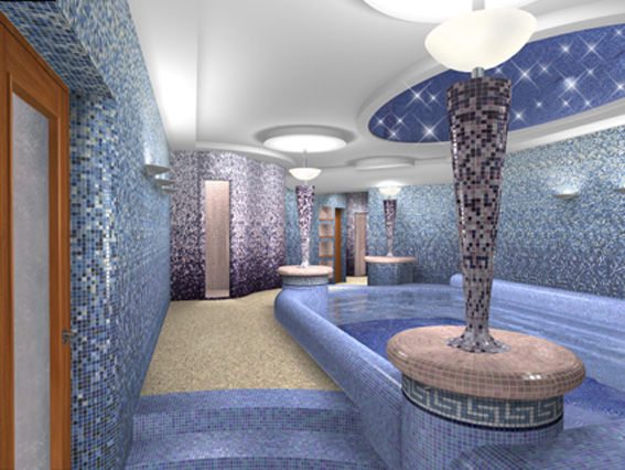 Строительство Хамам в СПА/Спортивных зонах